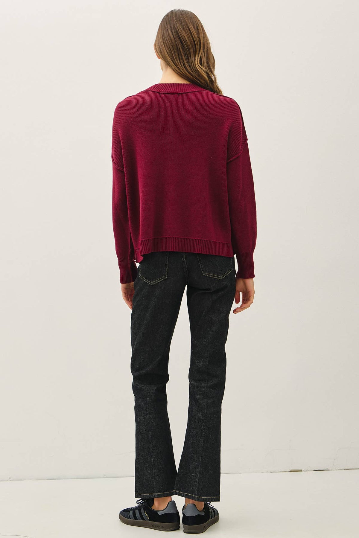 The Bristol Ribbed Knit Sweater – Relaxed Everyday Essential Sweater