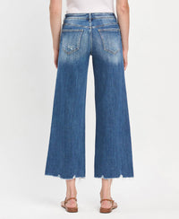The Ellery Mid Rise Raw Hem Wide Leg Jeans – Lovervet by Flying Monkey