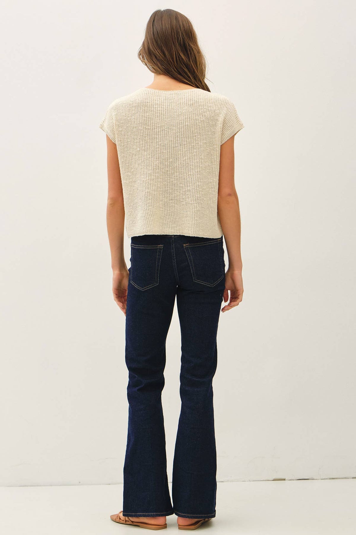 The Collins Boat Neck Knit Top