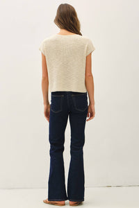 The Collins Boat Neck Knit Top