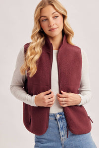 Weekend Plans Sherpa Vest