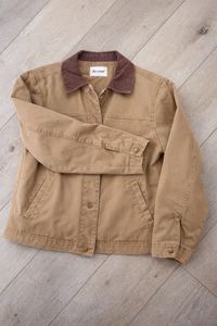 Be Cool Chore Jacket: Taupe