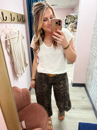 The Emery Essential Tee – Soft V Neck Relaxed Fit Everyday Basic Top