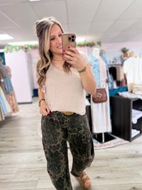 The Emery Essential Tee – Soft V Neck Relaxed Fit Everyday Basic Top