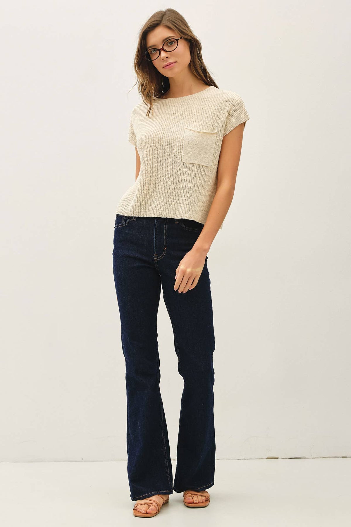 The Collins Boat Neck Knit Top