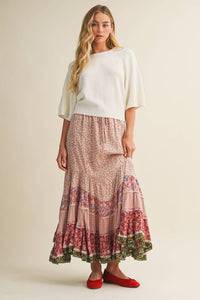 The Cloud Nine Sweater Top: Cream