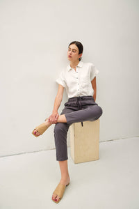 The Lara Lightweight Tencel Jogger – Taupe, Camel & Charcoal