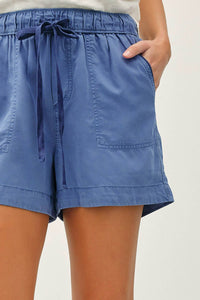 The Saylor Tencel Pull-On Shorts