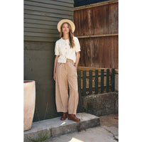 Picnic Days Gingham Barrel Pants