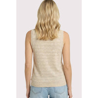 The Brielle Pointelle Sweater:Natural