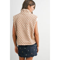 Juniper Lane Floral Fleece Vest