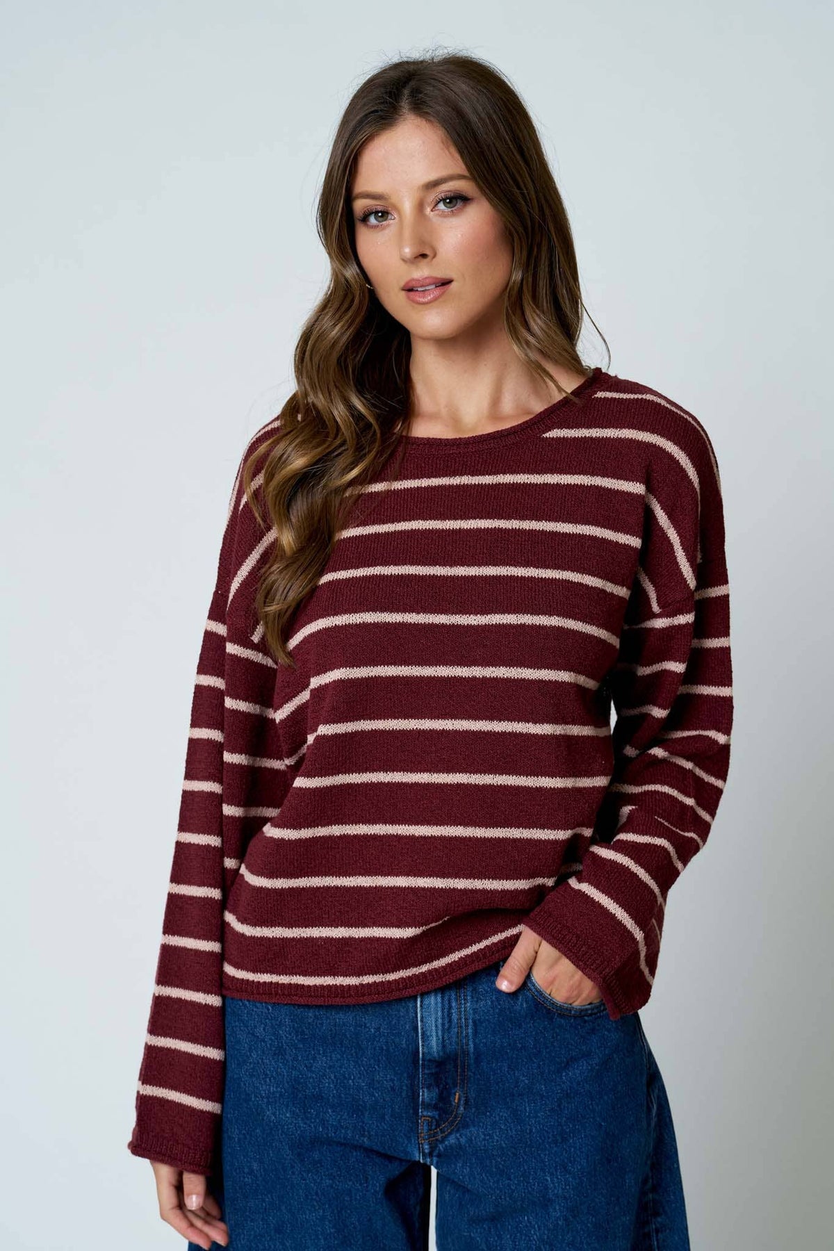The Good Life Stripe Sweater