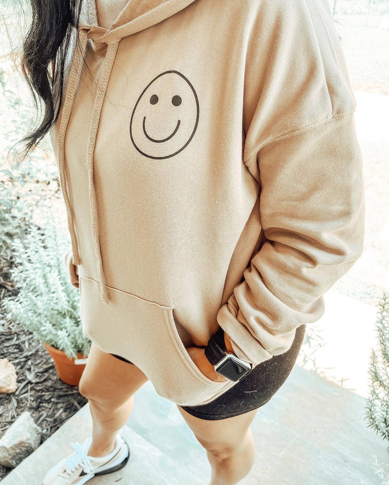 Neutral Happy Face Hoodie