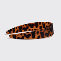Kitsch Recycled Plastic Wide Headband - Tort