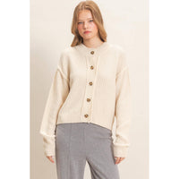 Come As You Are Textured Cardigan