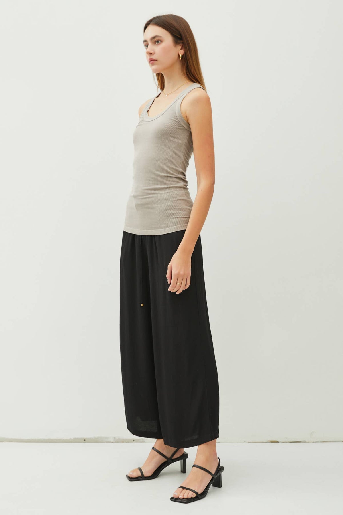 The Maeve Ribbed Tank – Garment Washed Ultra Soft Layering Tank Top