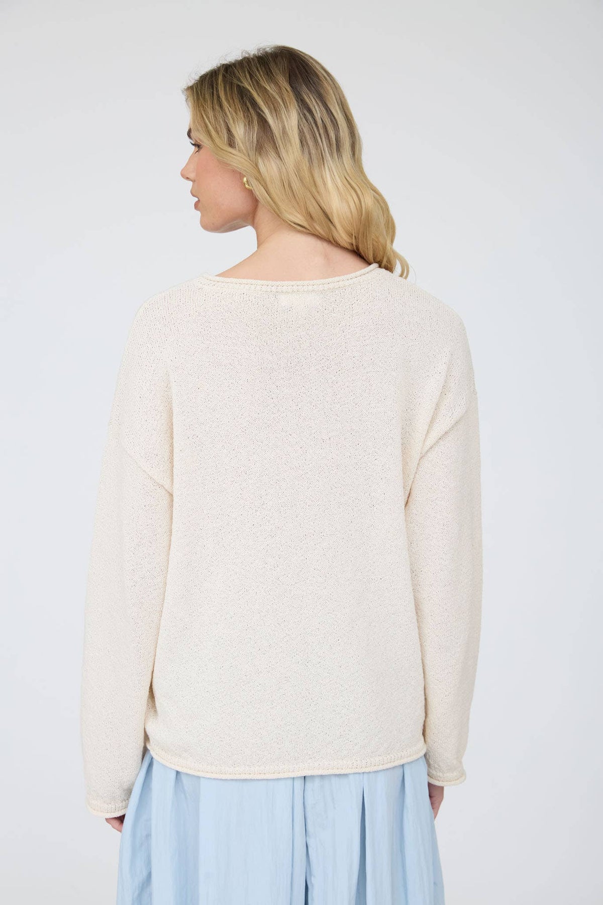 First Frost Textured Sweater