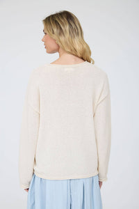 First Frost Textured Sweater