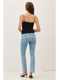 The Harlow Double-Lined Essential Cami – Smooth Stretch Spaghetti Strap Tank for Women