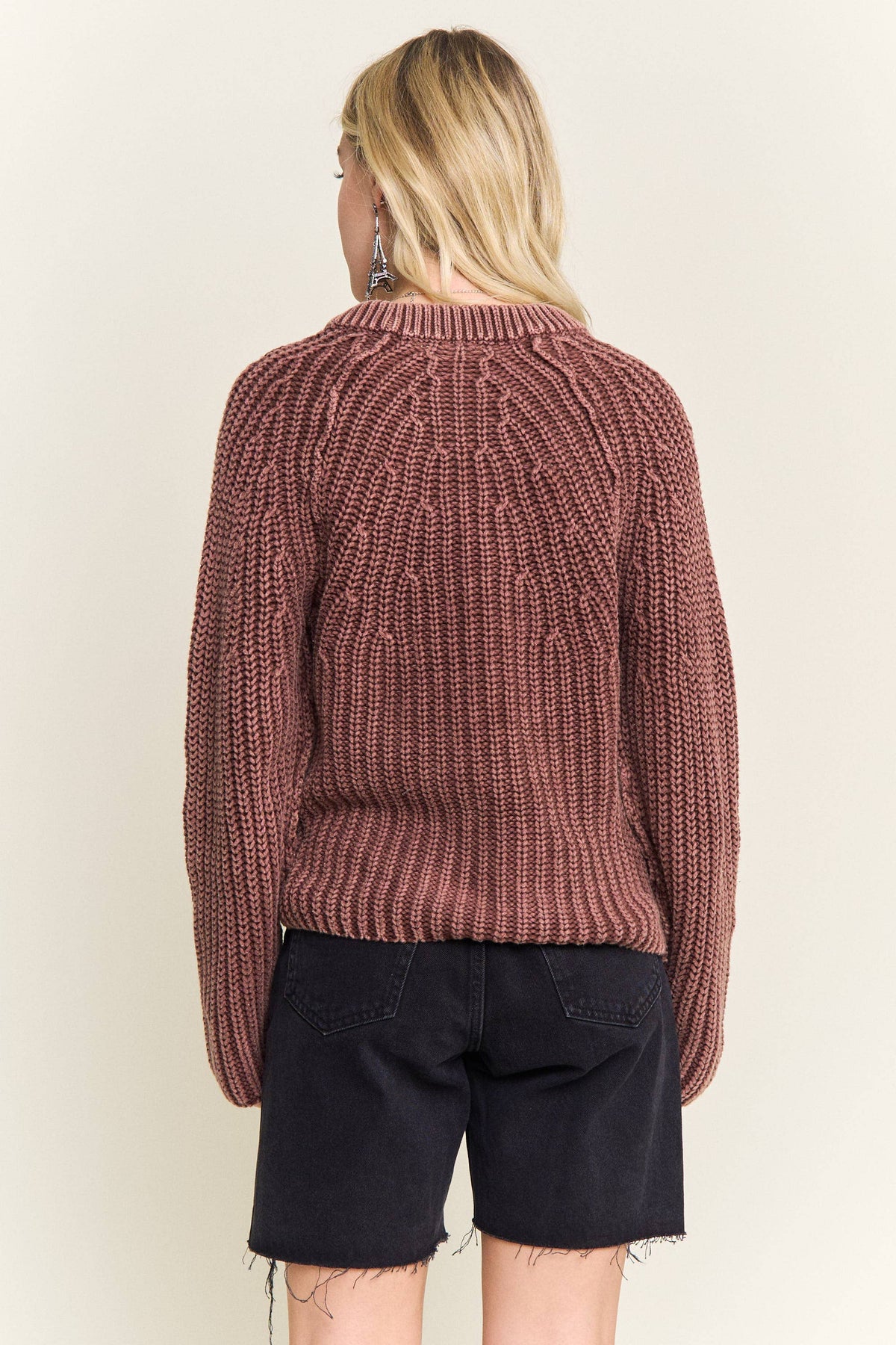 Come As You Are Cotton Cardigan: Brown