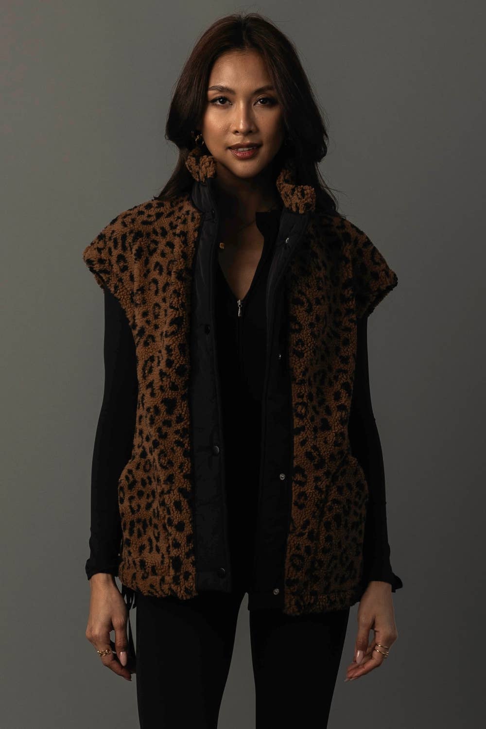 The Lennox Cozy Fleece Vest