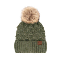 C.C Bobble Beanie Hat
