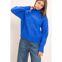 Easy Elegance High Neck Sweater
