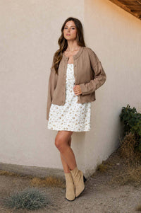 Everyday Raw Edge Cardigan
