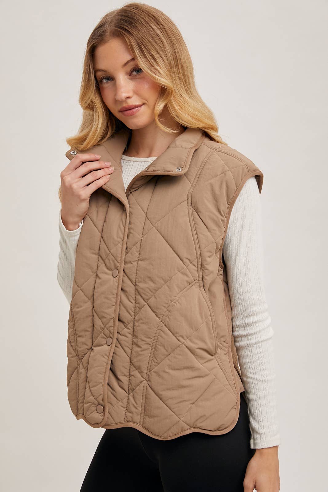 Kelsey Quilted Puffer Vest