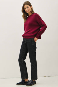 The Bristol Ribbed Knit Sweater – Relaxed Everyday Essential Sweater