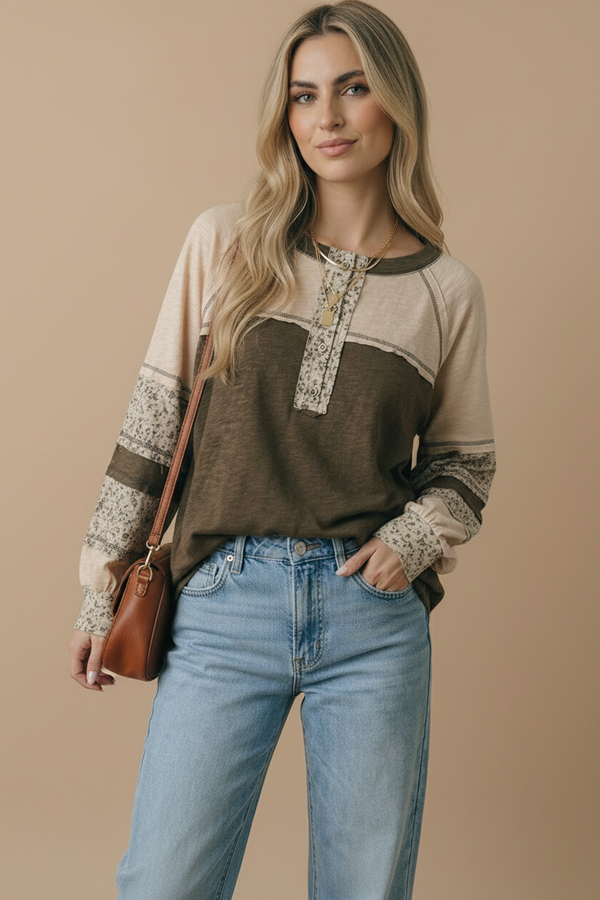 The Sunday Drive Henley: Olive