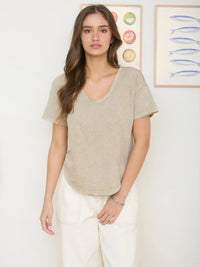 Everyday Vintage Wash Scoop Neck Tee