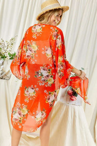 Freya Floral Kimono
