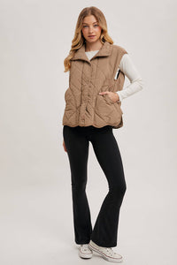 Kelsey Quilted Puffer Vest