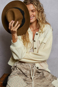 Ridgewood Crochet Patch Jacket