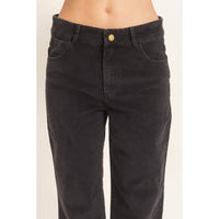 Change of Pace Corduroy Pants: Black