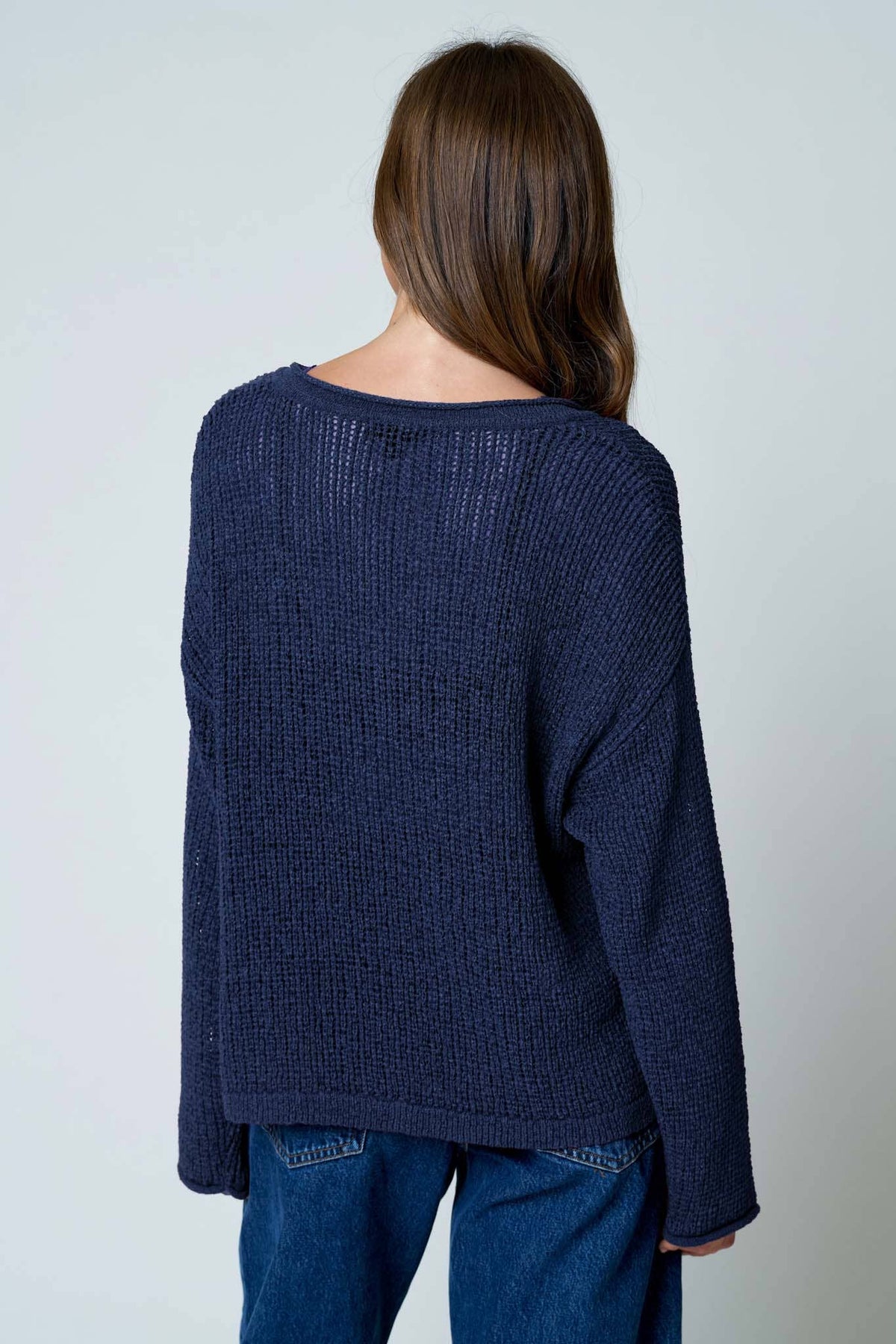 Barely There Sheer Knit Sweater