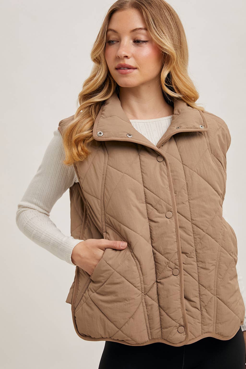 Kelsey Quilted Puffer Vest