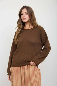 First Frost Textured Sweater