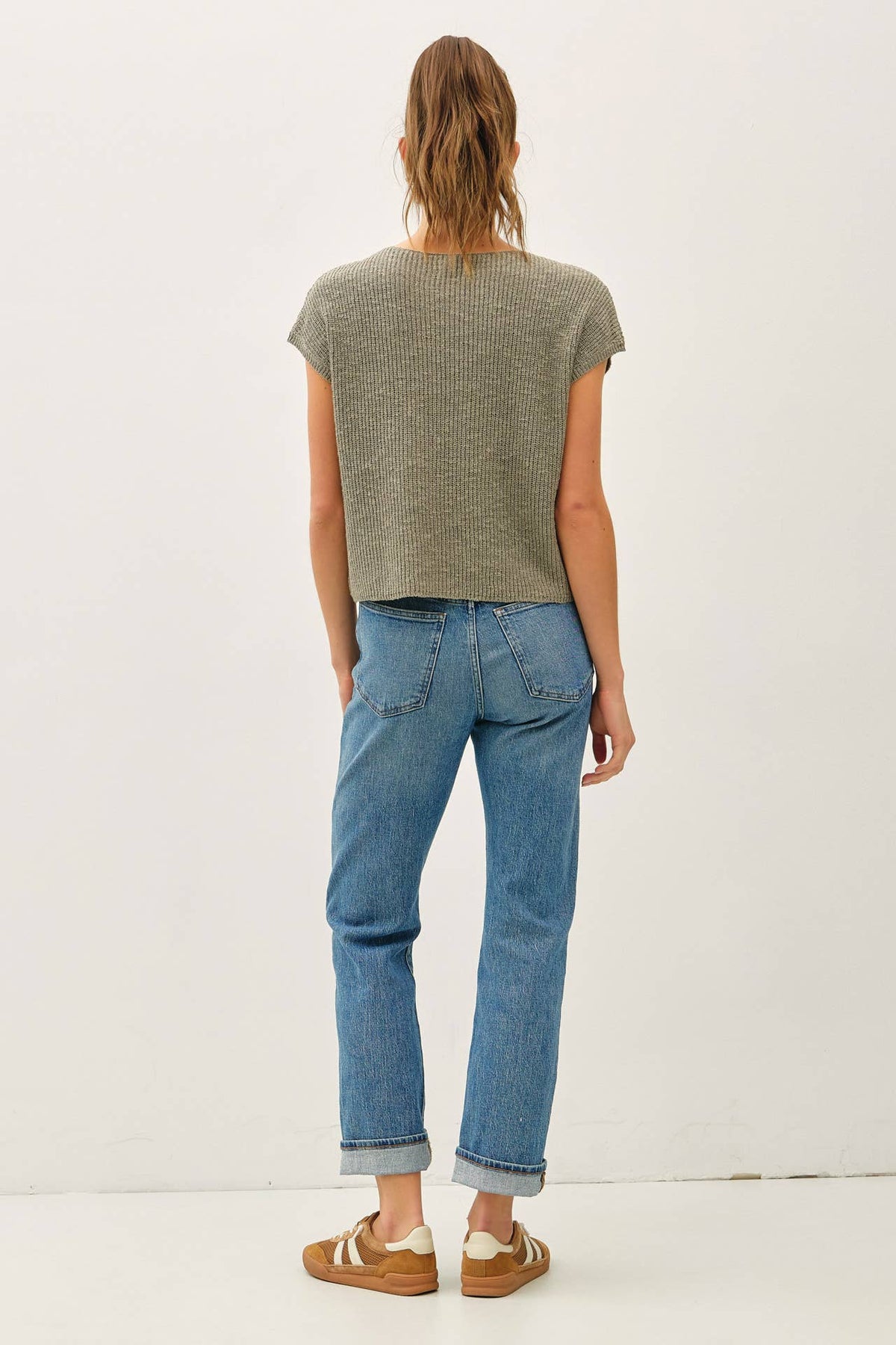 The Collins Boat Neck Knit Top