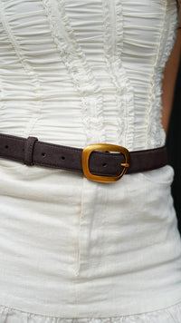The Well Put Together Suede Belt