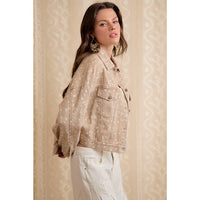 Fawn Over You Denim Jacket