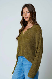 Barely There Sheer Knit Sweater
