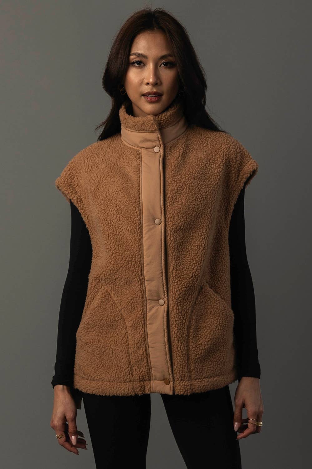 The Lennox Cozy Fleece Vest