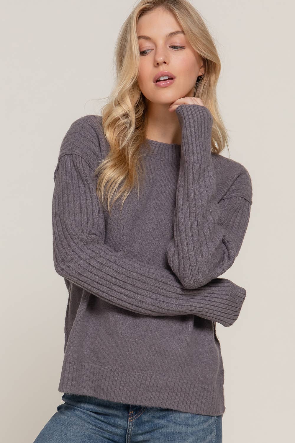 Piper Mock Neck Cozy Sweater