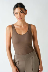 Classic Seamless Ribbed Tank Top