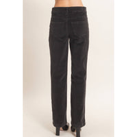 Change of Pace Corduroy Pants: Black