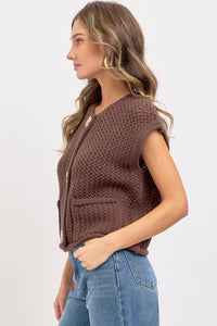 Golden Hour Sweater Vest
