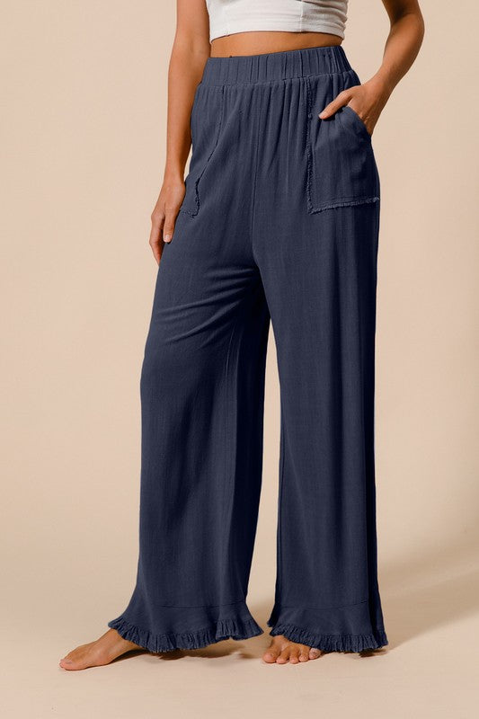 Waikiki Soft Washed Flowy Pants