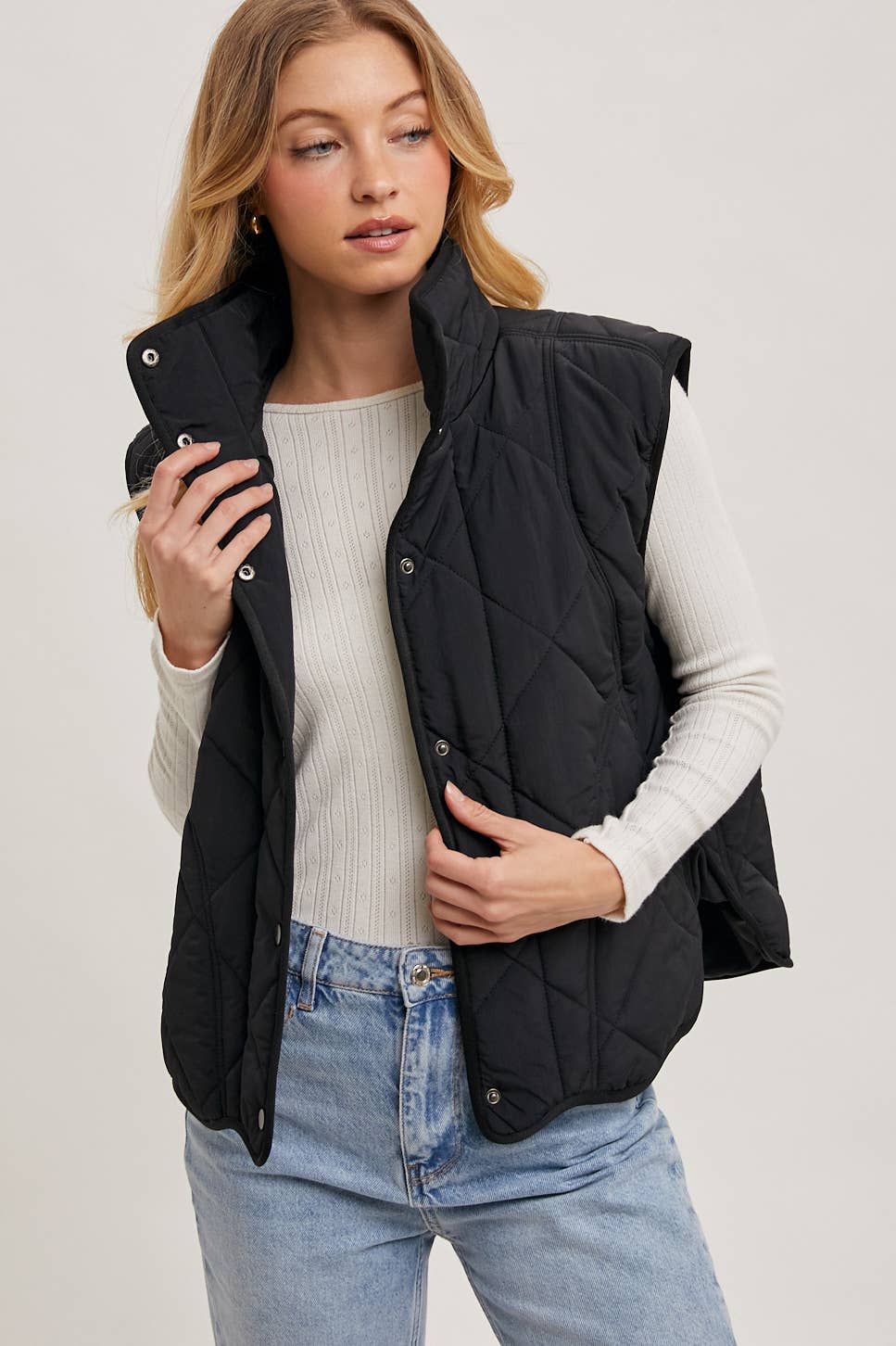 Kelsey Quilted Puffer Vest